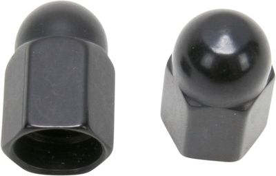 Lock ventil däck Barnett aluminium svart