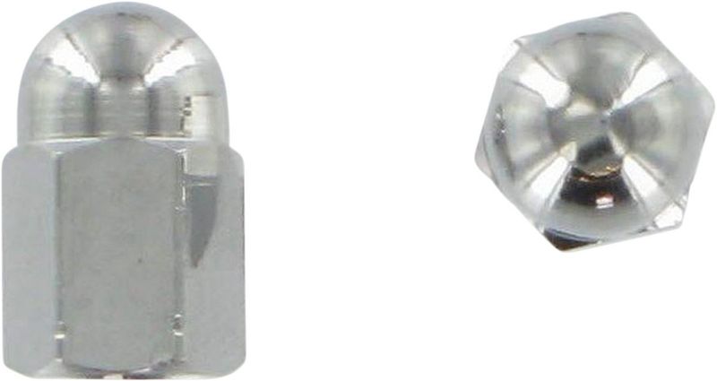 Lock ventil däck Barnett aluminium krom