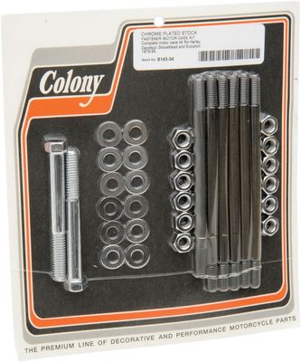 Skruvsats vevhus Colony krom Big Twin 79-95 8143-34