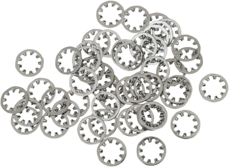 Brickor Drag Specialties Inside Star krom (50-pack)