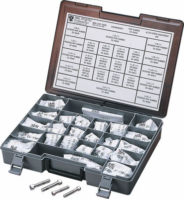 Skruv Drag Specialties Fine-Thread Socket-Head räfflad krom