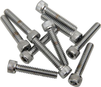 Insexskruvar Drag Specialties 10-24 3/4 slät krom (10-pack)