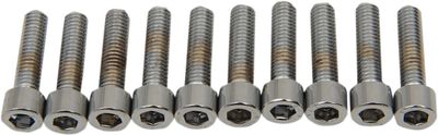 Insexskruvar Drag Specialties 10-32 3/4 slät krom (10-pack)