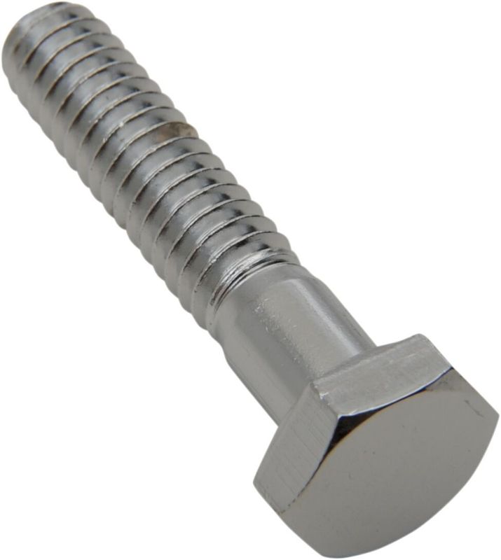 Skruvar Drag Specialties Hex-Head 1/4-20X1.25 krom (10-pack)