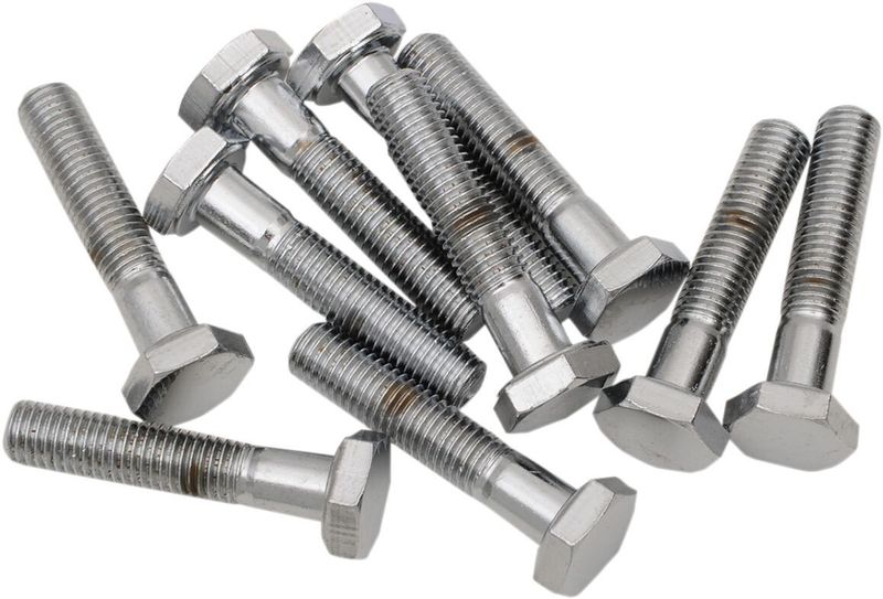 Sexkantskruvar fingänga Drag Specialties 1/4-28X1.25 krom (10-pack)