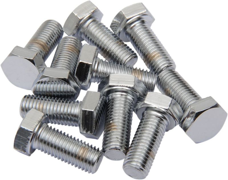 Sexkantskruvar fingänga Drag Specialties 5/16-24X0.75 krom (10-pack)