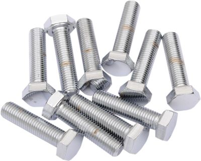Sexkantskruvar fingänga Drag Specialties 5/16-24X1.25 krom (10-pack)