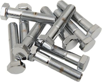 Sexkantskruvar fingänga Drag Specialties 3/8-24X1.75 krom (10-pack)