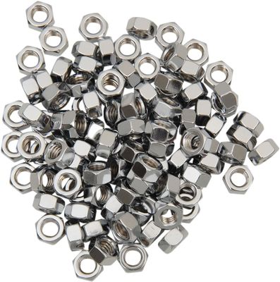Muttrar Drag Specialties 5/16-18 krom (100-pack)
