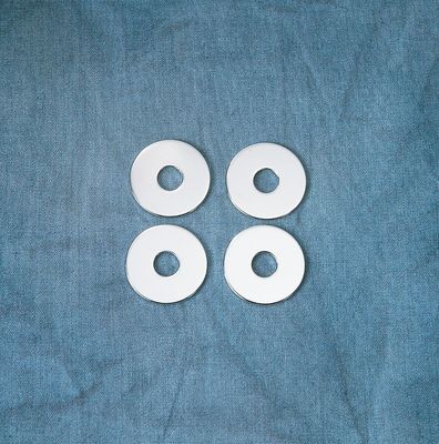 Bricka Drag Specialties matt krom (4-pack)