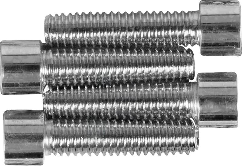 Skruv styrklammer Drag Specialties Hanbr krom slät H-D 74-15
