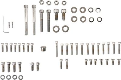 Skruv Drag Specialties krom räfflad H-D 77-84