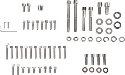 Bult Drag Specialties krom slät H-D 77-84