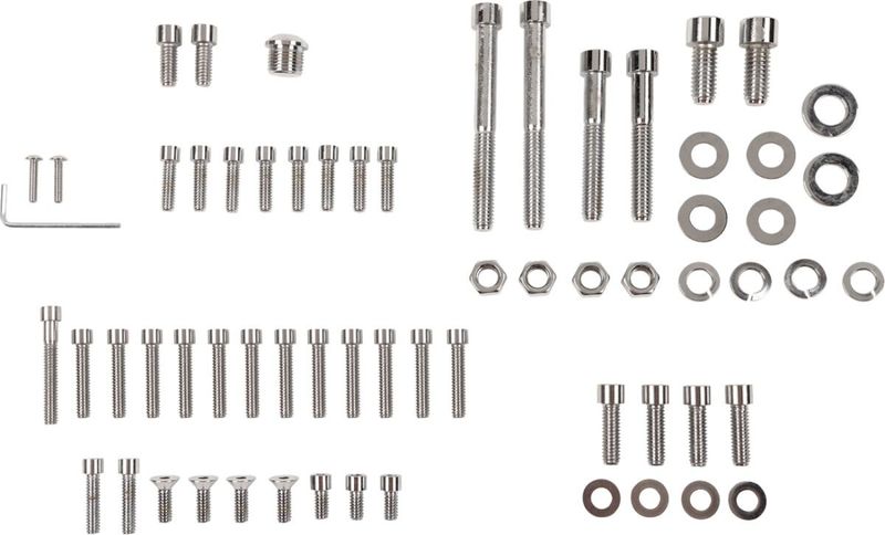 Bult Drag Specialties krom slät H-D 77-84