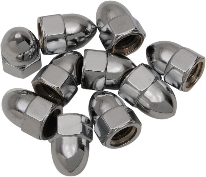 Mutter Drag Specialties Sets 7/16-20 krom (10-pack)