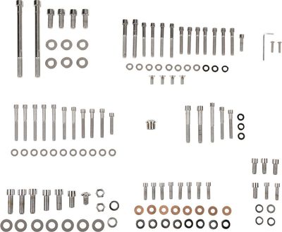 Bultsats Drag Specialties motor insex slät krom