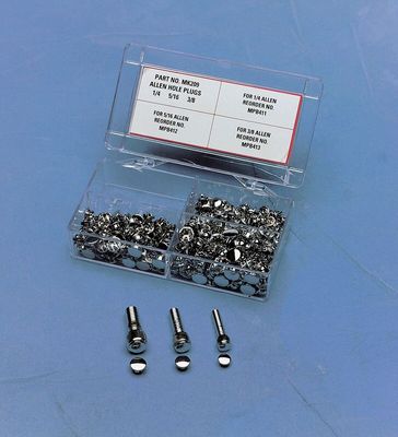 Plugg Drag Specialties Assortment Allen-head krom