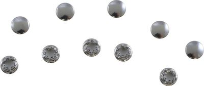 Skruvplugg Drag Specialties 1/4SOCKET 1/4 krom (10-pack)