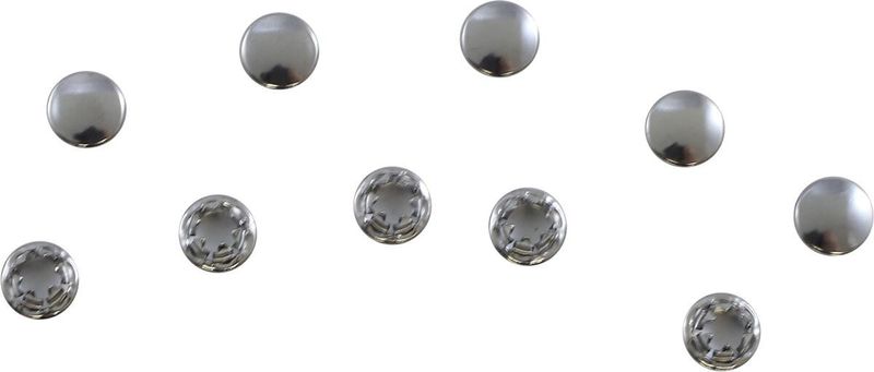 Skruvplugg Drag Specialties 1/4SOCKET 1/4 krom (10-pack)