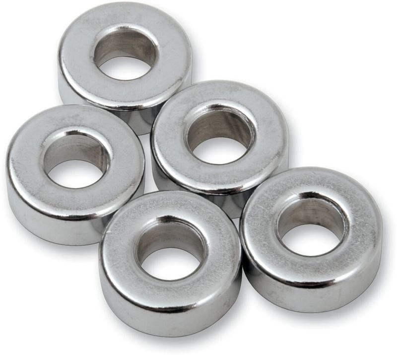 Distanser Drag Specialties 1/4 5/8 krom MPB502 (5-pack)