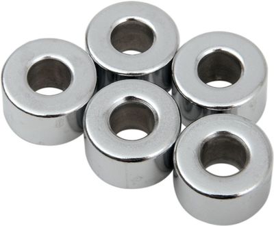 Distanser Drag Specialties 1/4 5/8 3/8 krom (5-pack)