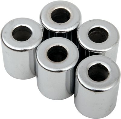 Distanser Drag Specialties 1/4 5/8 3/4 krom (5-pack)