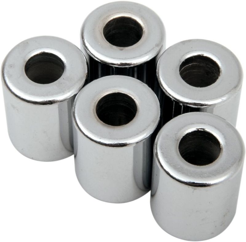Distanser Drag Specialties 1/4 5/8 3/4 krom (5-pack)