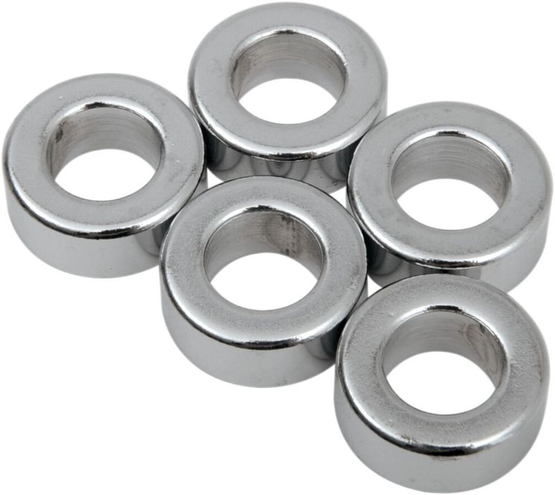 Distanser Drag Specialties 5/16 5/8 1/4 krom (5-pack)
