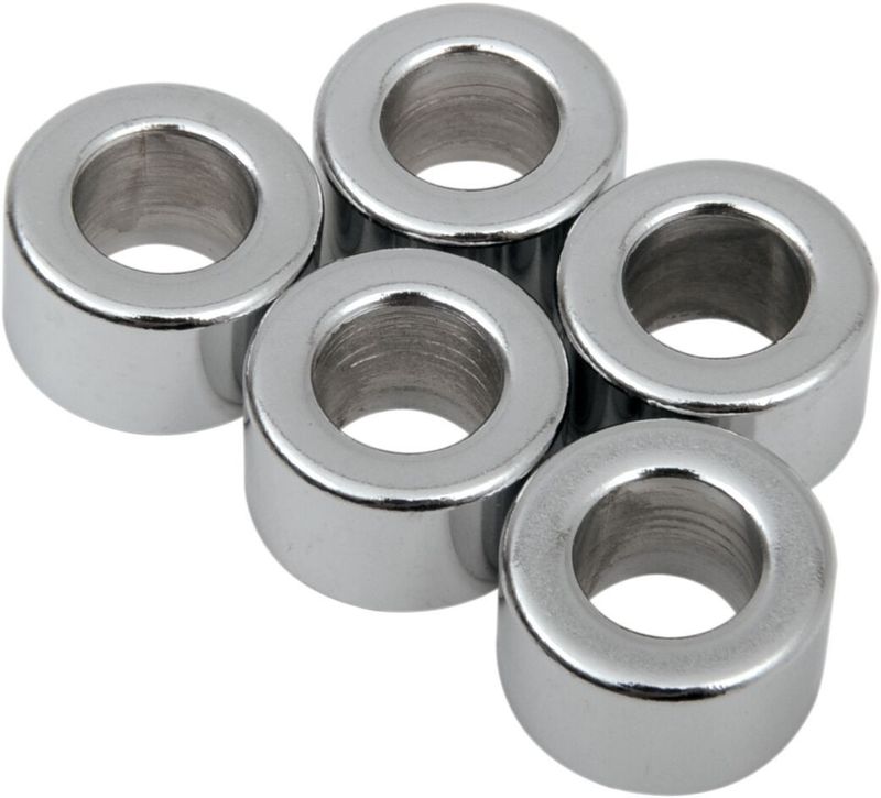 Distanser Drag Specialties 5/16 5/8 3/8 krom (5-pack)