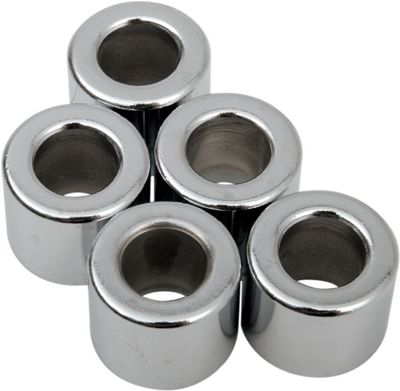 Distanser Drag Specialties 5/16 5/8 1/2 krom (5-pack)