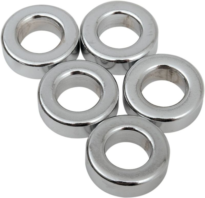 Distanser Drag Specialties 3/8 3/4 1/4 krom (5-pack)