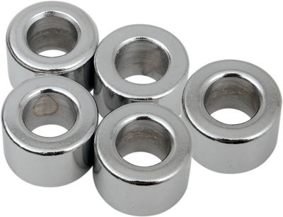 Distanser Drag Specialties 3/8 3/4 1/2 krom (5-pack)