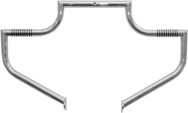 Motorbåge Lindby Linbar stål fram krom FXST/FXSTD 00-15