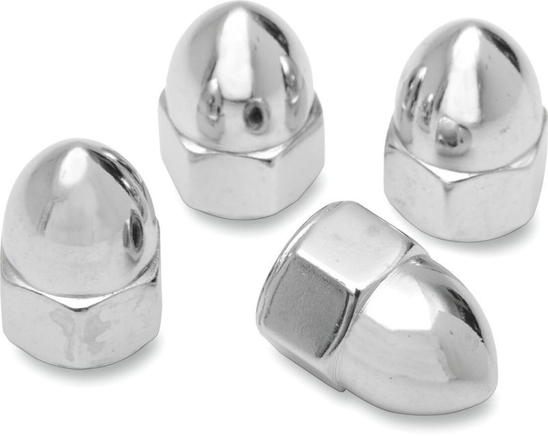 Muttrar Drag Specialties Ware Sae 7/16-20 krom
