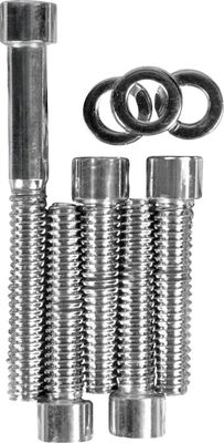 Skruv lock Drag Specialties krom slät H-D 87-99