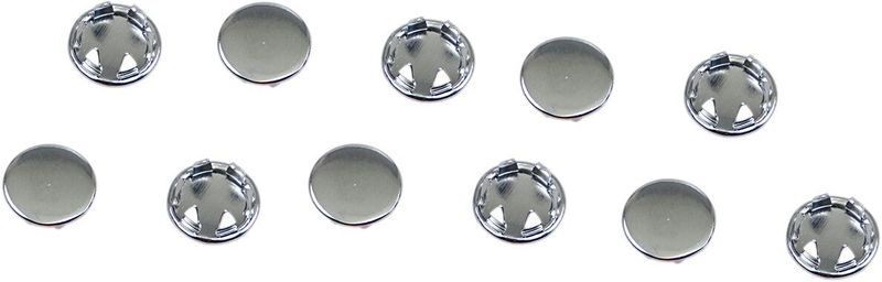 Skruvplugg Drag Specialties 7/16 1/2 krom (10-pack)