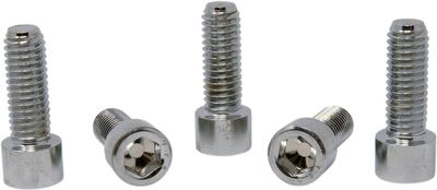 Insexskruvar Drag Specialties Coarse 7/16-14X1.25 7/16X14X1-1/4 slät krom (5-pack)