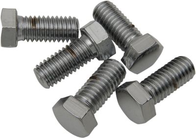 Skruvar Drag Specialties Hex-Head 7/16-14X1.25 krom (5-pack)