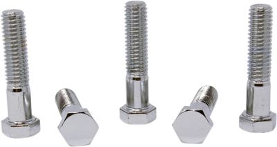Skruvar Drag Specialties Hex-Head 7/16X14X2 7/16-14X2 krom (5-pack)