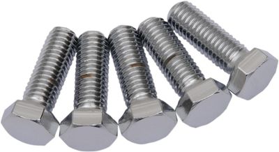 Skruvar Drag Specialties Hex-Head 1/2X13X2 1/2-13X2 krom (5-pack)
