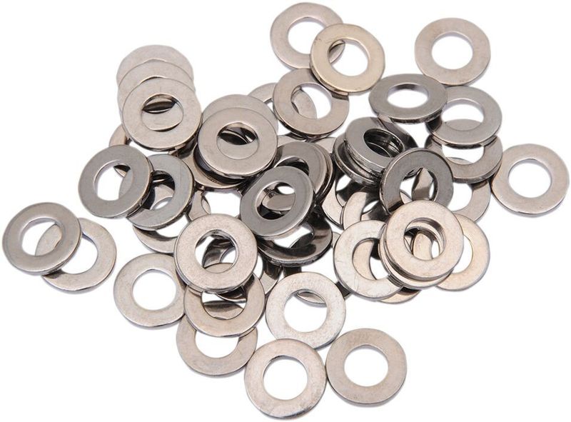 Brickor Drag Specialties Specialty 5/16 krom (50-pack)