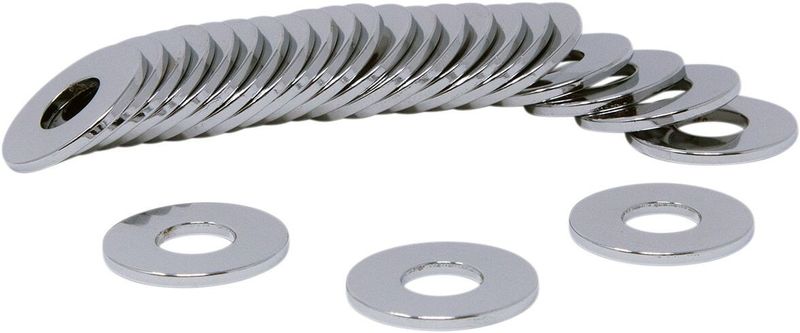 Brickor Drag Specialties Specialty Uss 1/4 krom (25-pack)