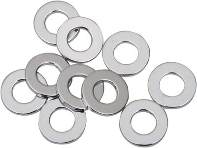 Brickor Drag Specialties Specialty 0.46875 0.125 platt matt krom (10-pack)