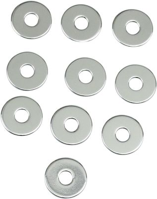 Brickor Drag Specialties Specialty 0.34375 0.078125 platt matt krom (10-pack)