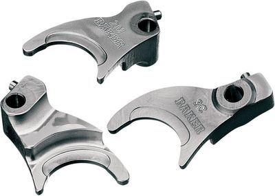 Framgaffel växelspak Baker 5 billet stål H-D 80-06