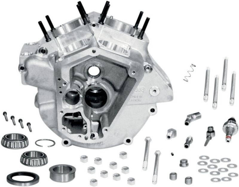 Vevhus S&S 3-5/8" natur Shovelhead with 3-5/8" big bore