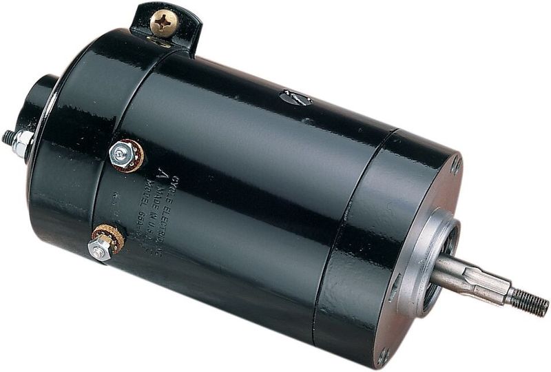 Generator Cycle Electric 12 V svart Big Twin 65-69, XL Sportster 65-81