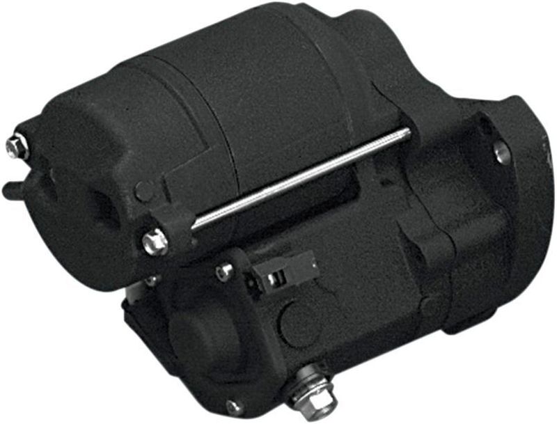 Startmotor Terry Components svart H-D 90-93