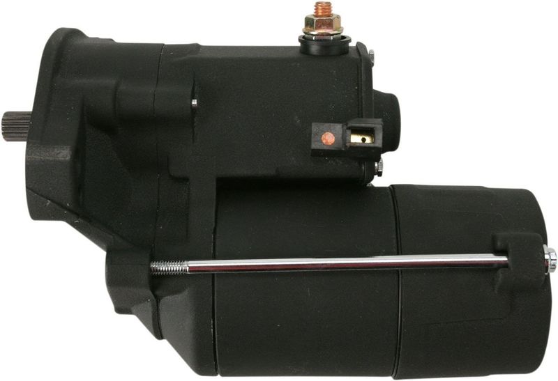 Startmotor Terry Components svart H-D 94-06