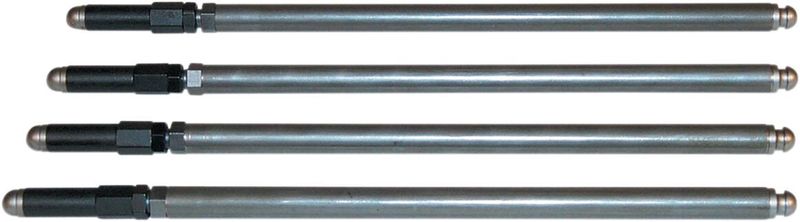 Stötstänger justerbara S&S kromoly standardlängd 96", 103", 106" Twin Cam 99-17 (4-pack)